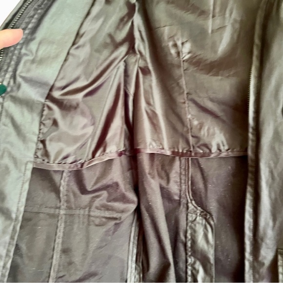 Black waxed cotton biker jacket - Picture 9 of 12